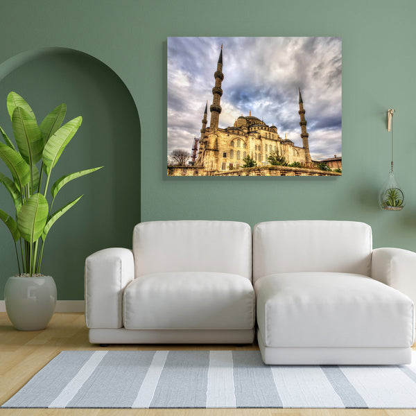 Sultan Ahmet Mosque In Istanbul, Turkey Canvas Painting Synthetic Frame-Paintings MDF Framing-AFF_FR-IC 5004320 IC 5004320, Allah, Ancient, Arabic, Architecture, Asian, Automobiles, Cities, City Views, Culture, Ethnic, Historical, Islam, Landmarks, Medieval, Places, Religion, Religious, Traditional, Transportation, Travel, Tribal, Turkish, Vehicles, Vintage, World Culture, sultan, ahmet, mosque, in, istanbul, turkey, canvas, painting, for, bedroom, living, room, engineered, wood, frame, architectural, asia,