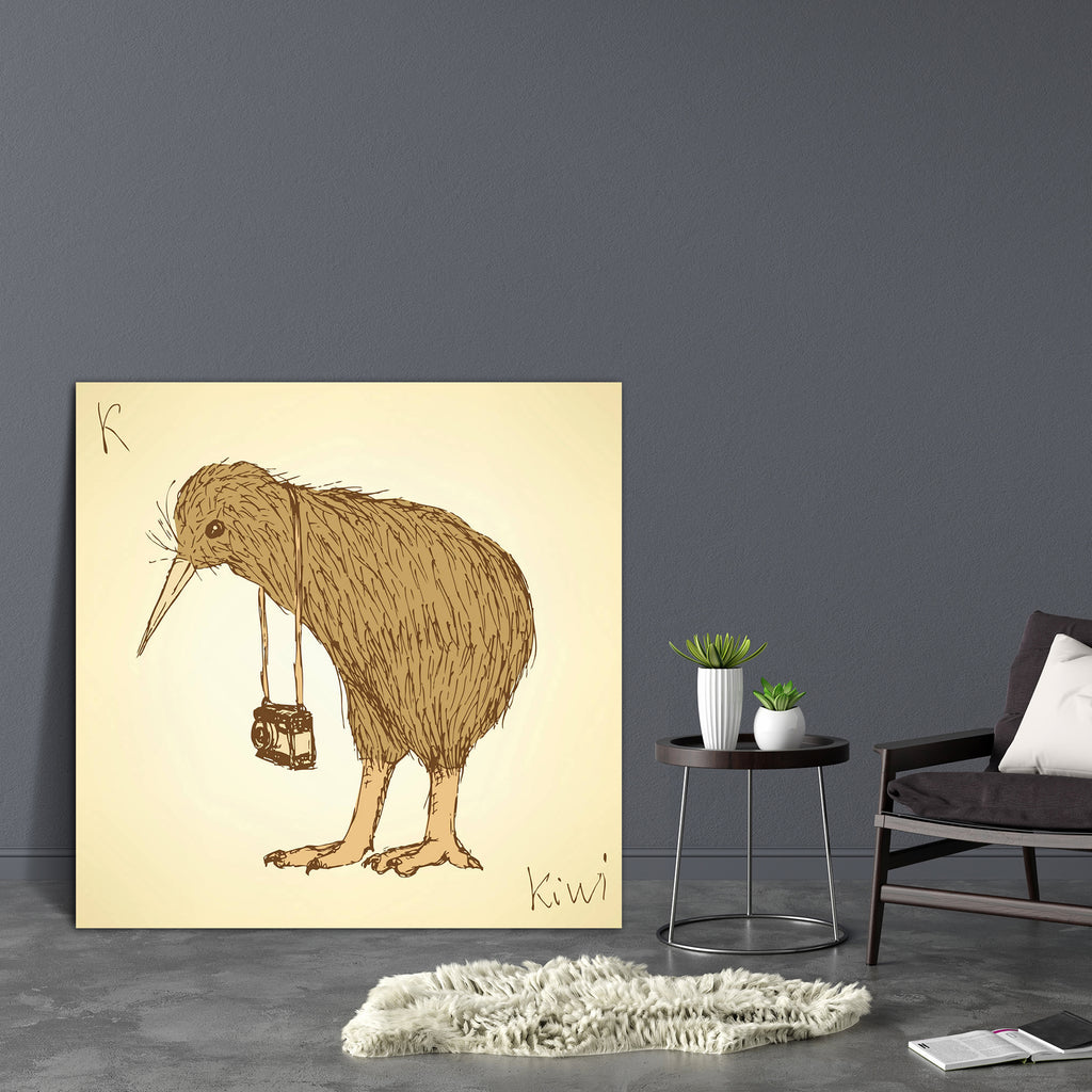 Fancy Kiwi Bird Canvas Painting Synthetic Frame-Paintings MDF Framing-AFF_FR-IC 5004335 IC 5004335, Alphabets, Ancient, Animals, Animated Cartoons, Art and Paintings, Birds, Caricature, Cartoons, Decorative, Digital, Digital Art, Drawing, Graphic, Hipster, Historical, Illustrations, Medieval, People, Retro, Signs, Signs and Symbols, Sketches, Vintage, Wildlife, fancy, kiwi, bird, canvas, painting, synthetic, frame, alphabet, animal, art, backdrop, background, beak, beautiful, beauty, cartoon, character, col