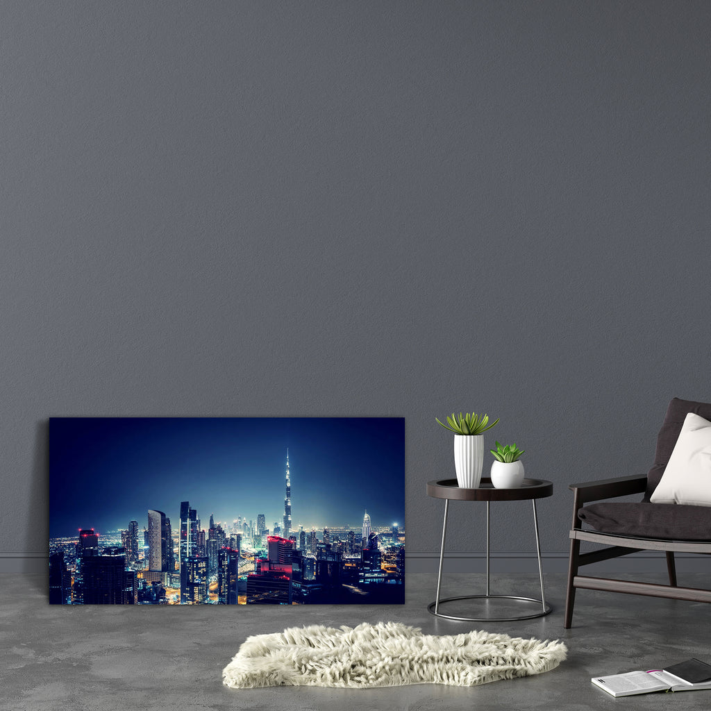 Dubai Cityscape, United Arab Emirates Canvas Painting Synthetic Frame-Paintings MDF Framing-AFF_FR-IC 5004354 IC 5004354, Allah, Arabic, Architecture, Automobiles, Business, Cities, City Views, God Ram, Hinduism, Islam, Landmarks, Landscapes, Modern Art, Nature, Panorama, Places, Scenic, Signs, Signs and Symbols, Transportation, Travel, Urban, Vehicles, dubai, cityscape, united, arab, emirates, canvas, painting, synthetic, frame, landscape, city, night, burj, khalifa, uae, view, background, beautiful, bird,