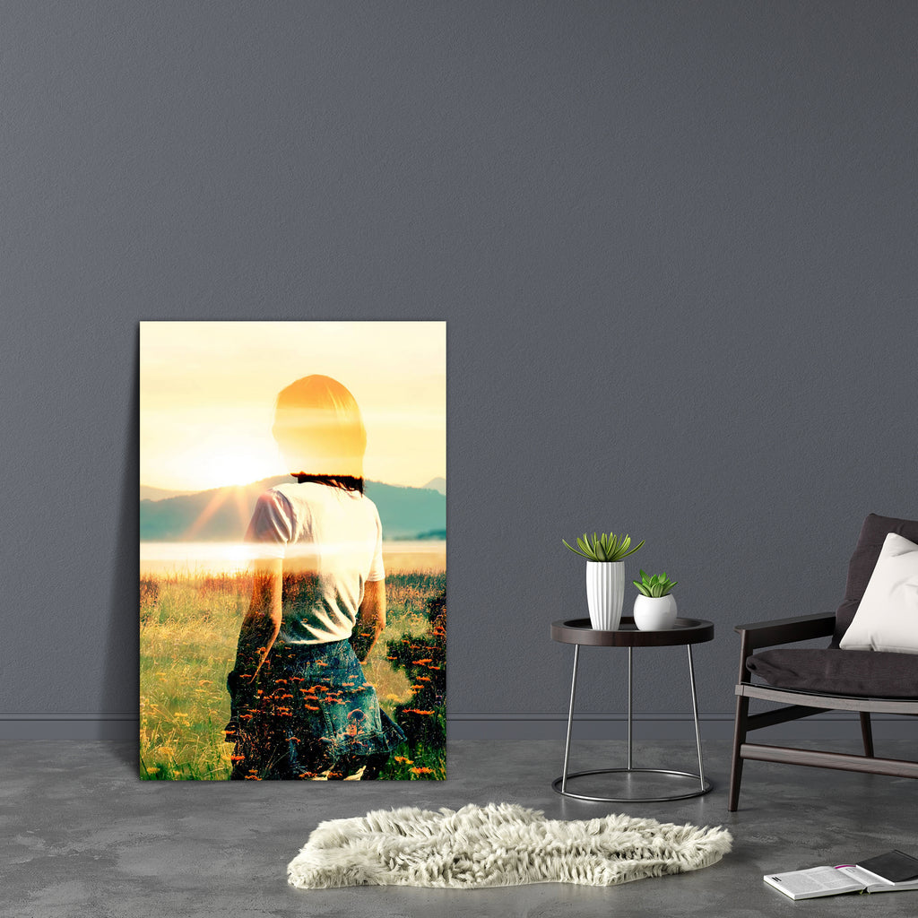 Woman In Landscape Canvas Painting Synthetic Frame-Paintings MDF Framing-AFF_FR-IC 5004356 IC 5004356, Abstract Expressionism, Abstracts, Adult, Art and Paintings, Botanical, Conceptual, Digital, Digital Art, Fashion, Floral, Flowers, Graphic, Individuals, Nature, Patterns, Portraits, Scenic, Semi Abstract, Sunrises, woman, in, landscape, canvas, painting, synthetic, frame, abstract, art, backgrounds, beautiful, beauty, branch, closeup, concepts, creativity, effects, environment, exposure, face, female, fol