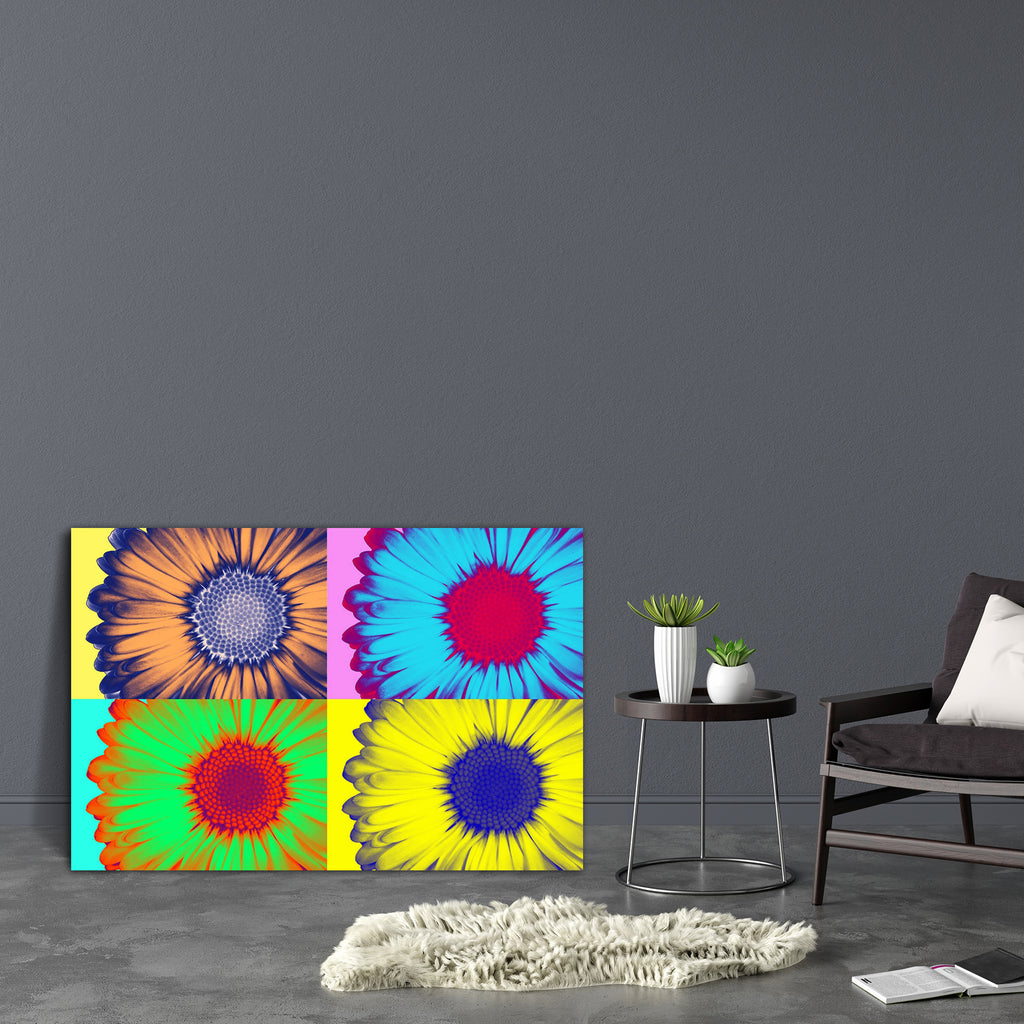 Pop Art Style Canvas Painting Synthetic Frame-Paintings MDF Framing-AFF_FR-IC 5004368 IC 5004368, Abstract Expressionism, Abstracts, Art and Paintings, Botanical, Digital, Digital Art, Drawing, Floral, Flowers, Graphic, Modern Art, Nature, Patterns, Pop Art, Scenic, Semi Abstract, Signs, Signs and Symbols, pop, art, style, canvas, painting, synthetic, frame, modern, flower, clip, warhol, contemporary, popart, abstract, artificial, artwork, background, beautiful, blue, bright, concepts, cyan, decoration, des