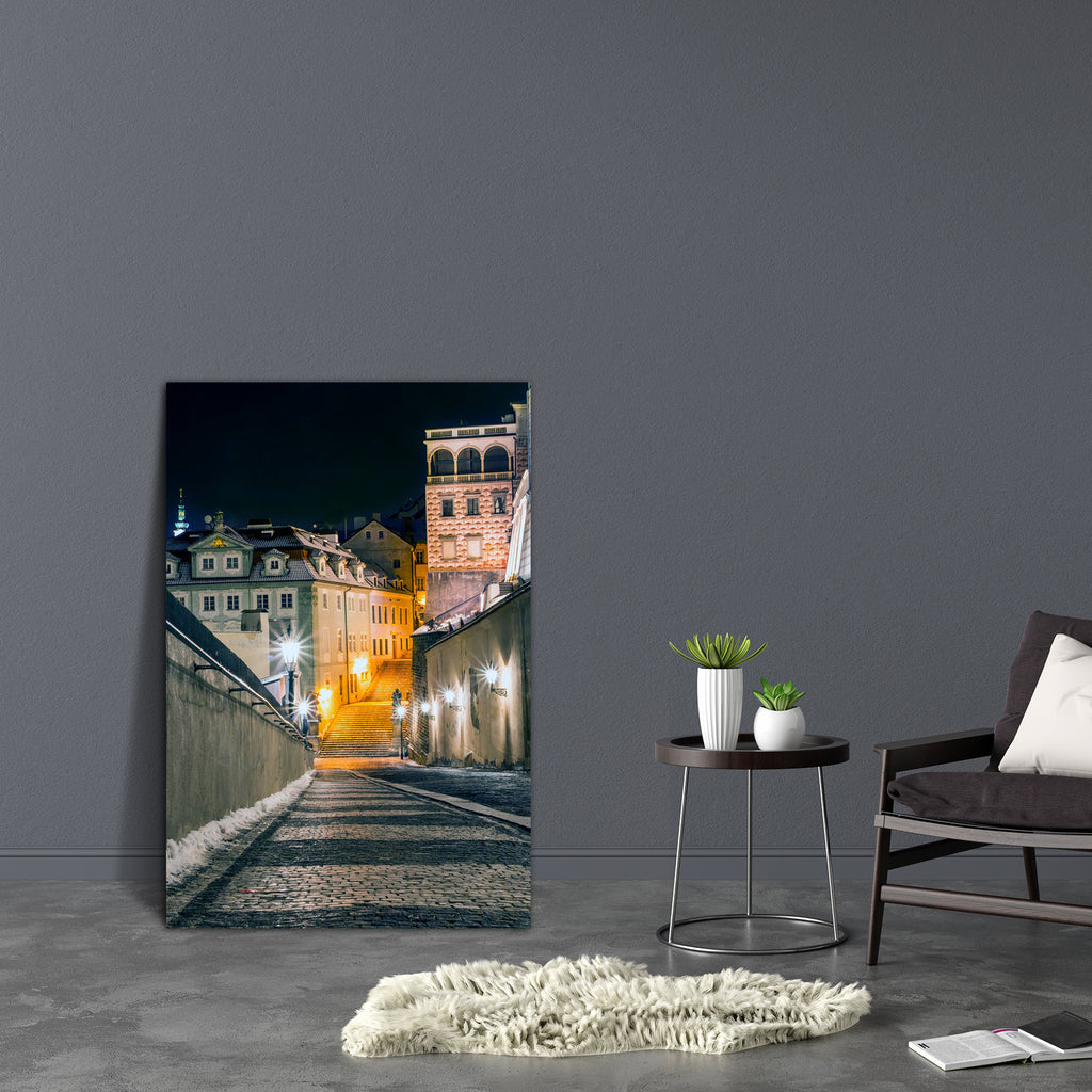 Old City Houses With Snowy Roofs D1 Canvas Painting Synthetic Frame-Paintings MDF Framing-AFF_FR-IC 5004371 IC 5004371, Ancient, Architecture, Automobiles, Bohemian, Cities, City Views, Gothic, Historical, Marble and Stone, Medieval, People, Transportation, Travel, Urban, Vehicles, Vintage, old, city, houses, with, snowy, roofs, d1, canvas, painting, synthetic, frame, bohemia, bridge, building, capital, cathedral, central, charles, church, cityscape, czech, czechoslovakia, europe, european, exterior, herita