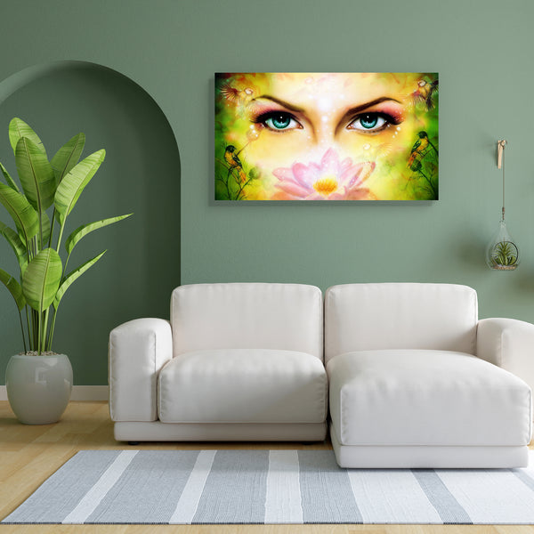 Blue Women Eyes Canvas Painting Synthetic Frame-Paintings MDF Framing-AFF_FR-IC 5004378 IC 5004378, Abstract Expressionism, Abstracts, Animals, Art and Paintings, Birds, Botanical, Floral, Flowers, Illustrations, Nature, Paintings, Religion, Religious, Semi Abstract, Spiritual, blue, women, eyes, canvas, painting, for, bedroom, living, room, engineered, wood, frame, art, artwork, beautiful, beauty, color, colorful, cosmetic, delightful, enchanting, enchantress, expression, eyebrows, close, up, face, fairy, 