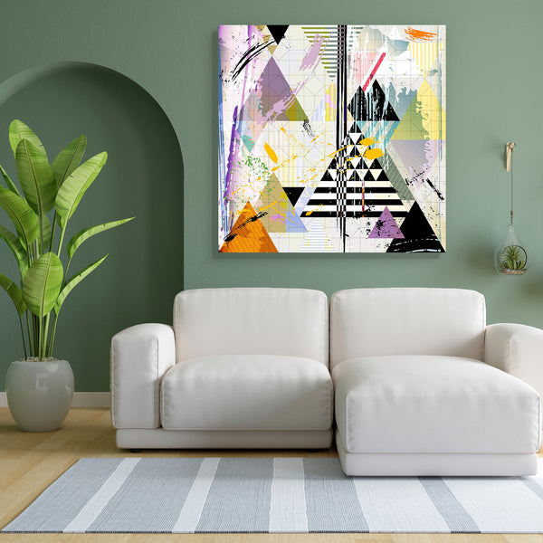 Abstract Artwork D201 Canvas Painting Synthetic Frame-Paintings MDF Framing-AFF_FR-IC 5004381 IC 5004381, Abstract Expressionism, Abstracts, Ancient, Art and Paintings, Culture, Decorative, Digital, Digital Art, Ethnic, Geometric, Geometric Abstraction, Graffiti, Graphic, Historical, Illustrations, Medieval, Modern Art, Paintings, Patterns, Semi Abstract, Signs, Signs and Symbols, Splatter, Stripes, Traditional, Triangles, Tribal, Vintage, World Culture, abstract, artwork, d201, canvas, painting, for, bedro
