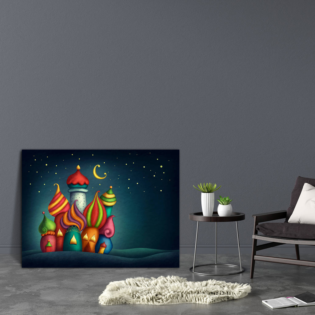 Colorful Houses D2 Canvas Painting Synthetic Frame-Paintings MDF Framing-AFF_FR-IC 5004404 IC 5004404, Allah, Animated Cartoons, Arabic, Automobiles, Caricature, Cartoons, Culture, Ethnic, Fantasy, Illustrations, Islam, Signs and Symbols, Symbols, Traditional, Transportation, Travel, Tribal, Vehicles, World Culture, colorful, houses, d2, canvas, painting, synthetic, frame, ramadan, mosque, cartoon, arabian, building, castle, childhood, dark, dream, fairy, fairytale, fun, funny, horizontal, house, illustrati