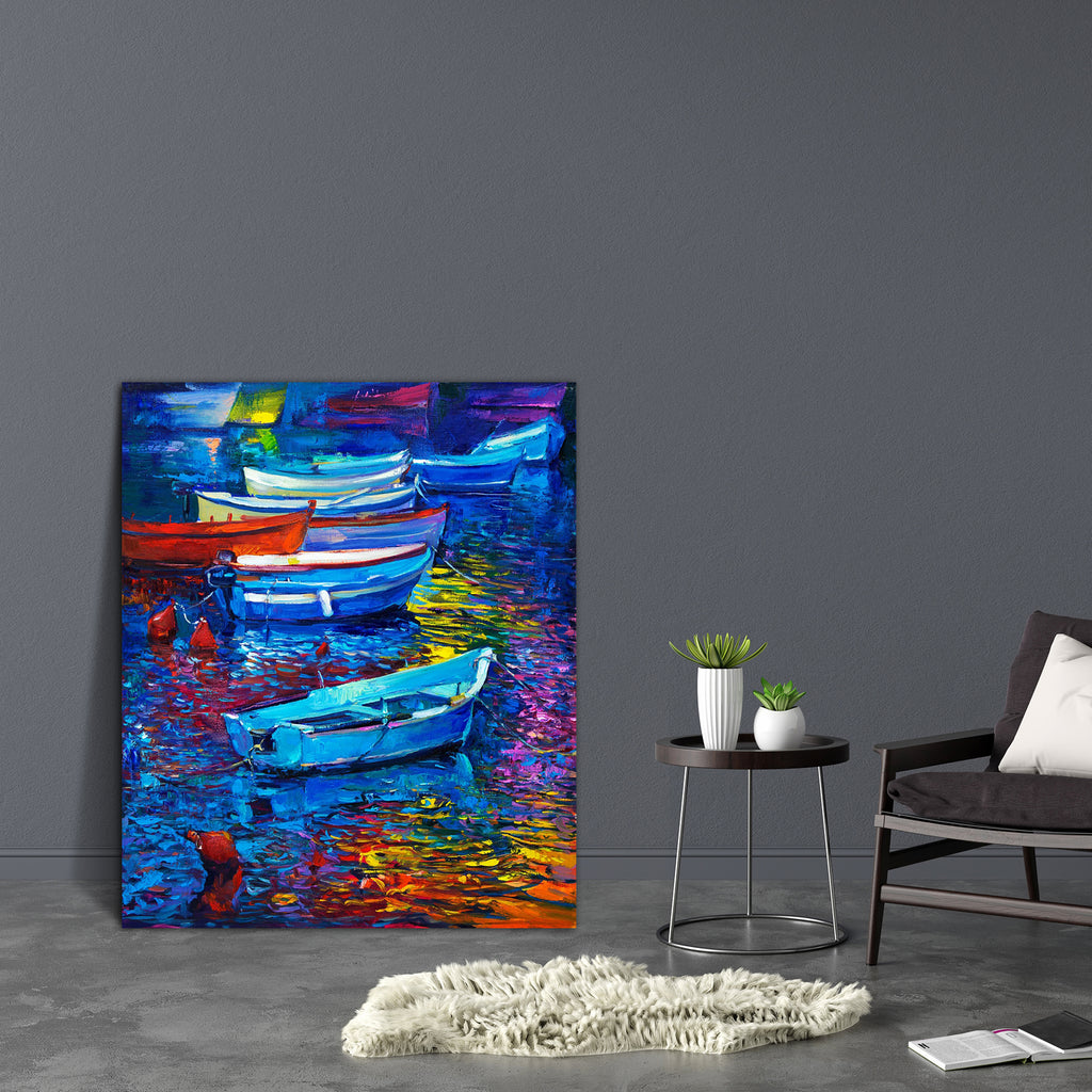 Boats & Sea D5 Canvas Painting Synthetic Frame-Paintings MDF Framing-AFF_FR-IC 5004435 IC 5004435, Abstract Expressionism, Abstracts, Art and Paintings, Automobiles, Boats, Drawing, Illustrations, Impressionism, Landscapes, Modern Art, Nature, Nautical, Paintings, Scenic, Semi Abstract, Sketches, Sunsets, Transportation, Travel, Vehicles, Watercolour, sea, d5, canvas, painting, synthetic, frame, romantic, oil, boat, abstract, acrylic, art, artist, artistic, artwork, backdrop, background, beach, blue, bright