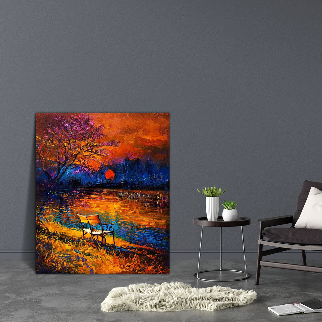 Autumn Forest D2 Canvas Painting Synthetic Frame-Paintings MDF Framing-AFF_FR-IC 5004437 IC 5004437, Ancient, Art and Paintings, Decorative, Drawing, Historical, Illustrations, Impressionism, Landscapes, Medieval, Modern Art, Nature, Paintings, Scenic, Sunrises, Sunsets, Vintage, Watercolour, autumn, forest, d2, canvas, painting, synthetic, frame, oil, angle, antique, arboretum, art, artistic, artwork, background, bench, branches, bush, classical, evening, fall, fresh, garden, grass, illustration, lake, lan
