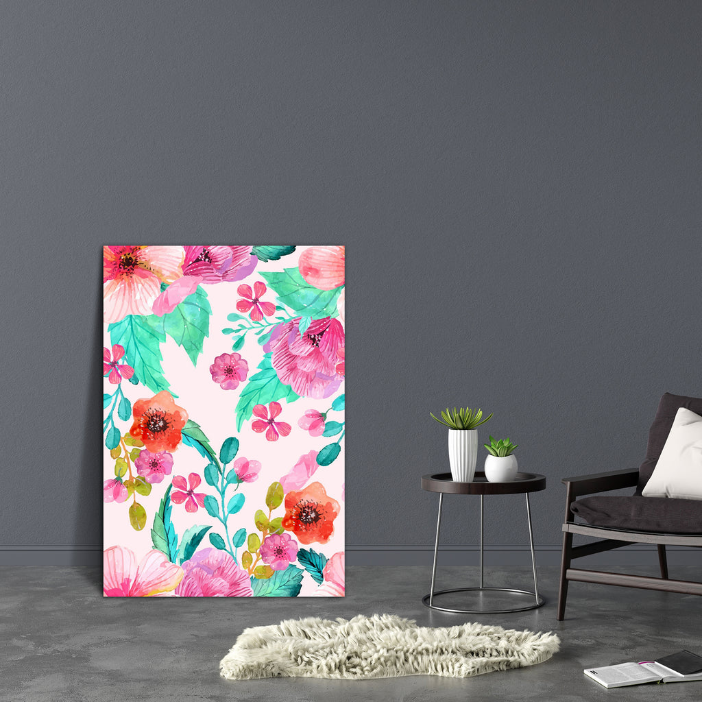 Floral Artwork Canvas Painting Synthetic Frame-Paintings MDF Framing-AFF_FR-IC 5004456 IC 5004456, Ancient, Art and Paintings, Botanical, Decorative, Floral, Flowers, Historical, Illustrations, Medieval, Nature, Paintings, Patterns, Scenic, Signs, Signs and Symbols, Vintage, Watercolour, artwork, canvas, painting, synthetic, frame, flower, pattern, seamless, arrangement, art, background, bloom, blossom, bouquet, color, colorful, curve, cute, decoration, design, elegance, fabric, green, hand, illustration, n