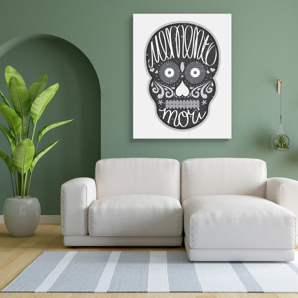 Mexican Sugar Skull Canvas Painting Synthetic Frame-Paintings MDF Framing-AFF_FR-IC 5004530 IC 5004530, Art and Paintings, Black, Black and White, Botanical, Calligraphy, Culture, Digital, Digital Art, Drawing, Ethnic, Festivals, Festivals and Occasions, Festive, Floral, Flowers, Graphic, Holidays, Illustrations, Mexican, Nature, Patterns, Retro, Signs, Signs and Symbols, Symbols, Text, Traditional, Tribal, Typography, White, World Culture, sugar, skull, canvas, painting, for, bedroom, living, room, enginee