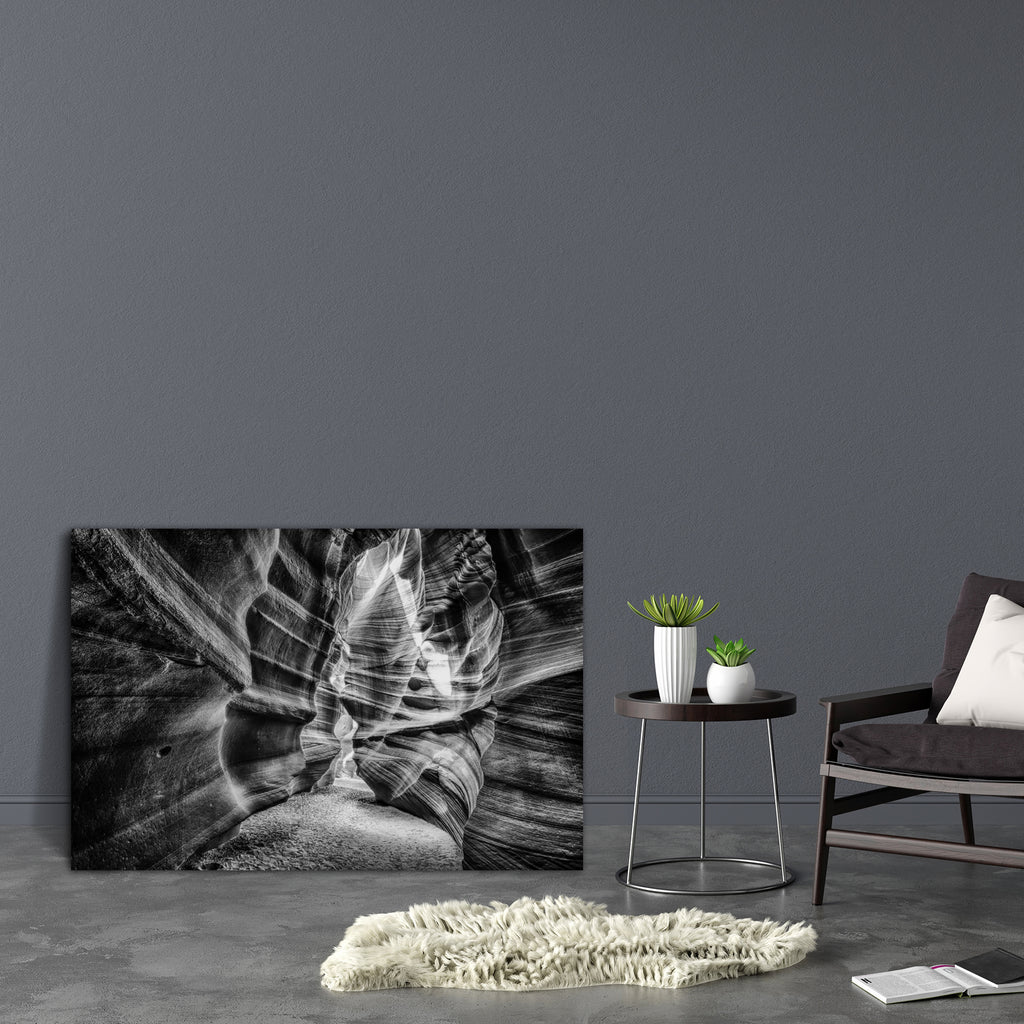 Navajo Antelope Canyon D2 Canvas Painting Synthetic Frame-Paintings MDF Framing-AFF_FR-IC 5004539 IC 5004539, Abstract Expressionism, Abstracts, American, Black, Black and White, Landscapes, Marble and Stone, Nature, Patterns, Scenic, Semi Abstract, White, navajo, antelope, canyon, d2, canvas, painting, synthetic, frame, abstract, america, arizona, background, beauty, bright, cave, color, desert, effect, flame, geology, glowing, heat, illuminated, image, iridescent, landscape, light, lower, luminosity, morn