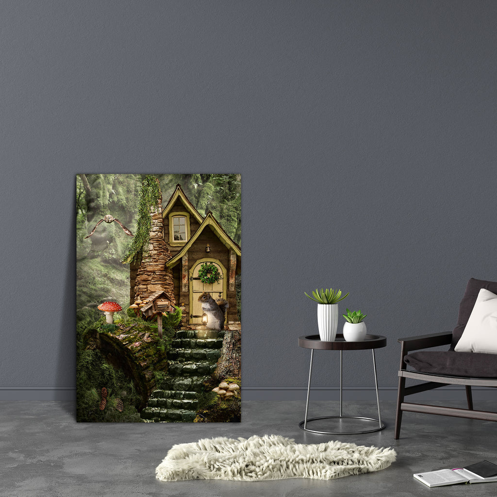 Owl Delivers Scroll To The Mailbox Canvas Painting Synthetic Frame-Paintings MDF Framing-AFF_FR-IC 5004547 IC 5004547, Botanical, Collages, Fantasy, Floral, Flowers, Futurism, Illustrations, Nature, Science Fiction, Space, owl, delivers, scroll, to, the, mailbox, canvas, painting, synthetic, frame, blank, caution, collage, contemplation, door, dream, experience, fabulous, fairy, tale, feelings, fence, fencing, fiction, forest, future, illusion, illustration, knowledge, lawn, lighting, lights, manipulation, 