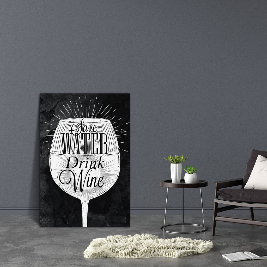Save Water Drink Wine Canvas Painting Synthetic Frame-Paintings MDF Framing-AFF_FR-IC 5004572 IC 5004572, Ancient, Calligraphy, Cuisine, Digital, Digital Art, Drawing, Food, Food and Beverage, Food and Drink, God Ram, Graphic, Historical, Medieval, Retro, Signs, Signs and Symbols, Symbols, Vintage, Wine, save, water, drink, canvas, painting, synthetic, frame, drinks, alcohol, background, banner, bar, cafe, chalk, chalkboard, coal, dark, design, drawn, drinking, eat, elegant, element, first, glass, lettering