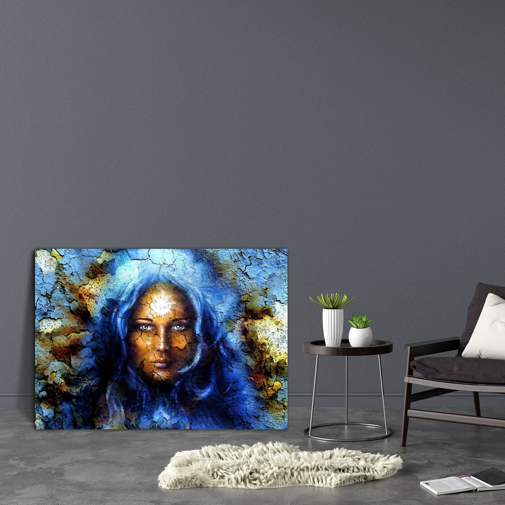 Mystic Face Women Canvas Painting Synthetic Frame-Paintings MDF Framing-AFF_FR-IC 5004578 IC 5004578, Art and Paintings, Fantasy, Illustrations, Individuals, Paintings, Portraits, Spiritual, mystic, face, women, canvas, painting, synthetic, frame, art, artist, artwork, aura, awakening, color, colorful, dream, dreamy, enchantress, energy, fairy, gaya, girl, guardian, guarding, hand, harmony, healing, holding, illustration, inner, light, magic, magical, mighty, mystical, picture, portrait, power, powerful, pr