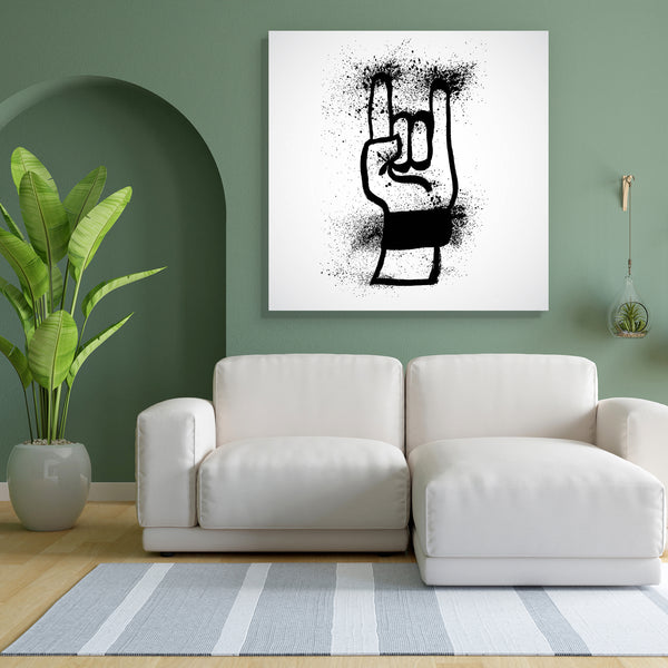 Rock Hand Sign D2 Canvas Painting Synthetic Frame-Paintings MDF Framing-AFF_FR-IC 5004597 IC 5004597, Art and Paintings, Digital, Digital Art, Drawing, Graphic, Hipster, Icons, Illustrations, Music, Music and Dance, Music and Musical Instruments, Retro, Signs, Signs and Symbols, Symbols, Vintage, Metallic, rock, hand, sign, d2, canvas, painting, for, bedroom, living, room, engineered, wood, frame, antique, arm, art, artwork, authentic, badge, banner, brand, clip, composition, core, design, dirty, element, e