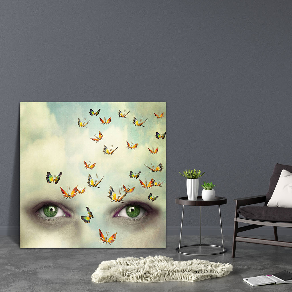 Two Eyes with Sky Canvas Painting Synthetic Frame-Paintings MDF Framing-AFF_FR-IC 5004607 IC 5004607, Art and Paintings, Illustrations, Nature, Scenic, two, eyes, with, sky, canvas, painting, synthetic, frame, imagination, art, artist, artistic, beauty, butterfly, cloud, colorful, concept, detailed, dream, dreaming, ecology, emotion, escape, expression, eye, face, facial, flying, freedom, idea, illustration, imaginative, light, mind, person, psychology, texture, thought, thoughtful, unique, uniqueness, wing