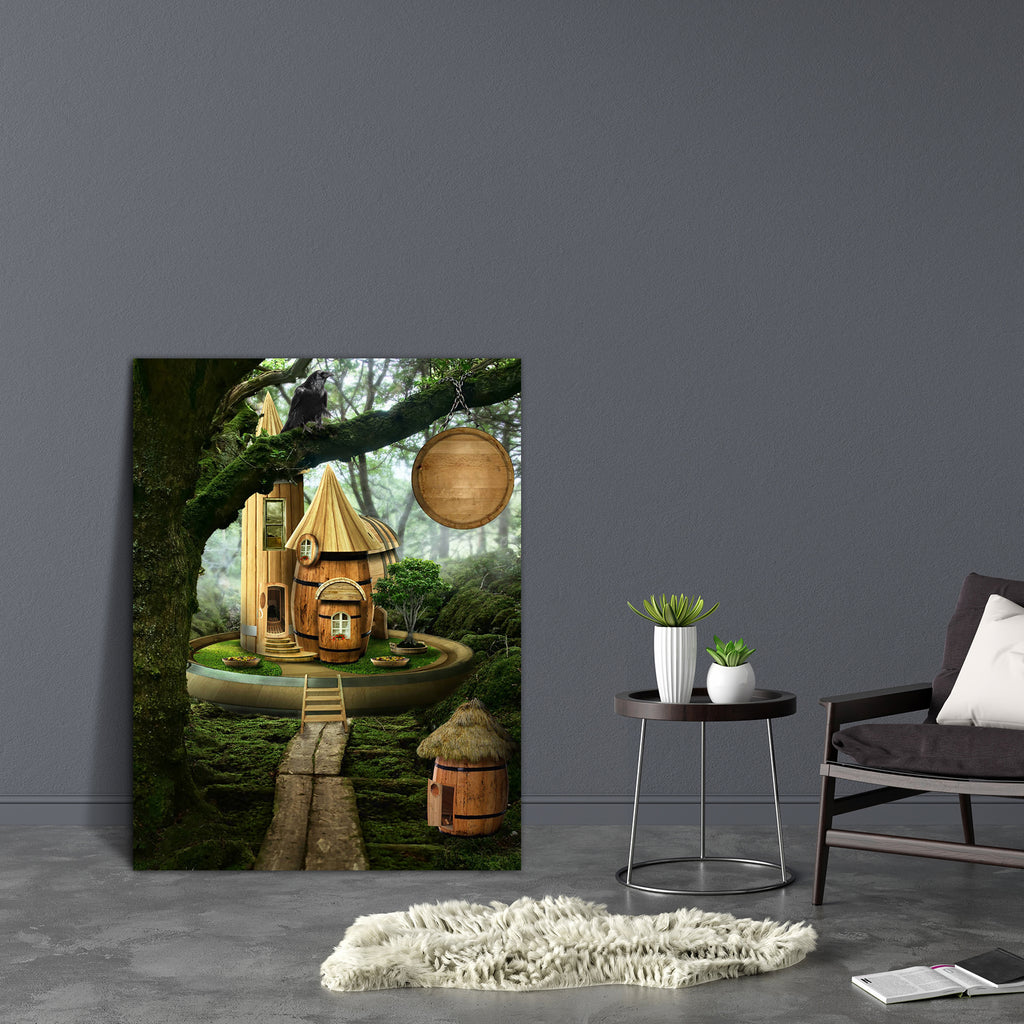 Fairy House D6 Canvas Painting Synthetic Frame-Paintings MDF Framing-AFF_FR-IC 5004623 IC 5004623, Collages, Fantasy, Futurism, Illustrations, Science Fiction, Space, Wooden, fairy, house, d6, canvas, painting, synthetic, frame, adoption, barrel, board, branch, castle, collage, contemplation, crazy, crow, cycle, door, dream, dreamlike, experience, feelings, fiction, forest, future, ghost, illusion, illustration, inside, knowledge, lodge, manipulation, meadow, moss, mystery, mystical, palace, past, period, p