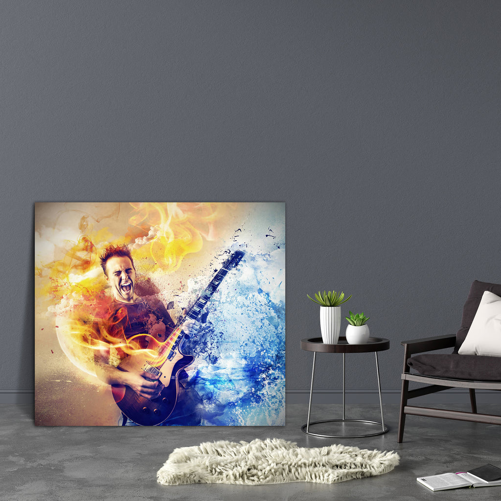 Powerful Music Canvas Painting Synthetic Frame-Paintings MDF Framing-AFF_FR-IC 5004647 IC 5004647, Ancient, Asian, Cities, City Views, Dance, Fashion, Historical, Individuals, Medieval, Music, Music and Dance, Music and Musical Instruments, Pop Art, Portraits, Vintage, powerful, canvas, painting, synthetic, frame, guitar, rock, sound, background, singer, musician, concert, musicians, dynamic, pop, explosion, fire, active, bass, beautiful, beauty, boy, caucasian, clef, cloud, color, crack, electricity, grung