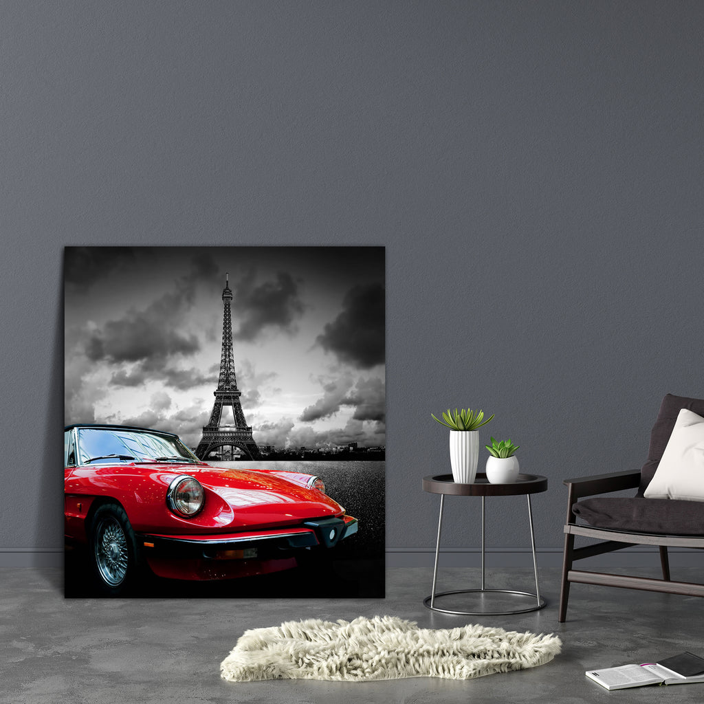 Eiffel Tower, Paris, France D5 Canvas Painting Synthetic Frame-Paintings MDF Framing-AFF_FR-IC 5004710 IC 5004710, Ancient, Architecture, Automobiles, Black, Black and White, Cities, City Views, French, Historical, Holidays, Landmarks, Medieval, Places, Retro, Signs and Symbols, Symbols, Transportation, Travel, Vehicles, Vintage, White, eiffel, tower, paris, france, d5, canvas, painting, synthetic, frame, red, and, article, artistic, attraction, auto, bottom, building, capital, center, city, clouds, dark, d