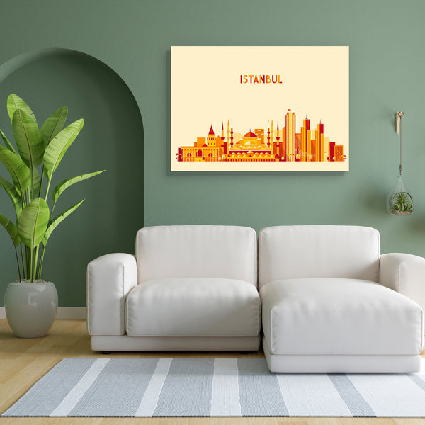 Istanbul City Turkey Skyline Canvas Painting Synthetic Frame-Paintings MDF Framing-AFF_FR-IC 5004726 IC 5004726, Allah, Arabic, Cities, City Views, Digital, Digital Art, Drawing, God Ram, Graphic, Hinduism, Illustrations, Islam, Landscapes, Panorama, Scenic, Signs, Signs and Symbols, Skylines, Symbols, Turkish, Typography, istanbul, city, turkey, skyline, canvas, painting, for, bedroom, living, room, engineered, wood, frame, background, cityscape, design, element, europe, flat, hagia, sophia, horizon, illus