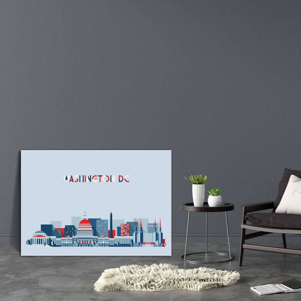 Washington Skyline City Skyscraper, USA Canvas Painting Synthetic Frame-Paintings MDF Framing-AFF_FR-IC 5004728 IC 5004728, American, Architecture, Automobiles, Business, Cities, City Views, Digital, Digital Art, God Ram, Graphic, Hinduism, Illustrations, Landmarks, Modern Art, Panorama, Places, Signs, Signs and Symbols, Skylines, Transportation, Travel, Urban, Vehicles, washington, skyline, city, skyscraper, usa, canvas, painting, synthetic, frame, backgrounds, capital, capitol, cityscape, columbia, distri