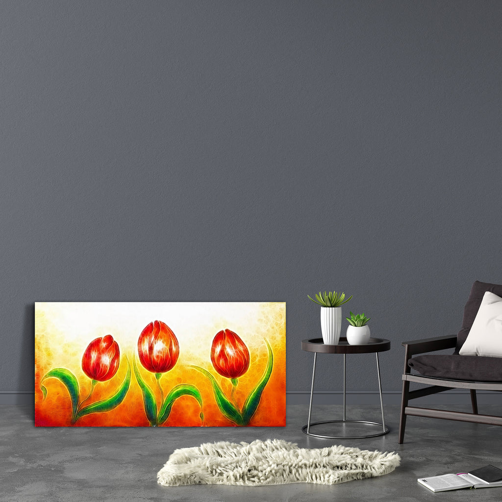 Three Dancing Red Tulip Flowers Canvas Painting Synthetic Frame-Paintings MDF Framing-AFF_FR-IC 5004737 IC 5004737, Adult, Art and Paintings, Botanical, Dance, Decorative, Drawing, Floral, Flowers, Illustrations, Music and Dance, Nature, Paintings, Patterns, People, Signs, Signs and Symbols, three, dancing, red, tulip, canvas, painting, synthetic, frame, art, artistic, background, beautiful, beauty, blossom, bright, closeup, color, colorful, concept, creative, decor, decoration, design, flower, green, happi