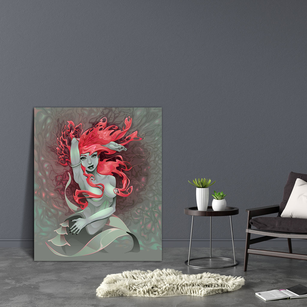 Mermaid D3 Canvas Painting Synthetic Frame-Paintings MDF Framing-AFF_FR-IC 5004744 IC 5004744, Animated Cartoons, Art and Paintings, Caricature, Cartoons, Digital, Digital Art, Fantasy, Fashion, Gothic, Graphic, Illustrations, Individuals, Mermaid, Paintings, Portraits, d3, canvas, painting, synthetic, frame, siren, beauty, cartoon, expression, face, fairy, girl, hairstyle, head, illustration, jewel, lady, lips, lipstick, make, up, model, ocean, sea, smile, teen, water, woman, young, artzfolio, wall decor f