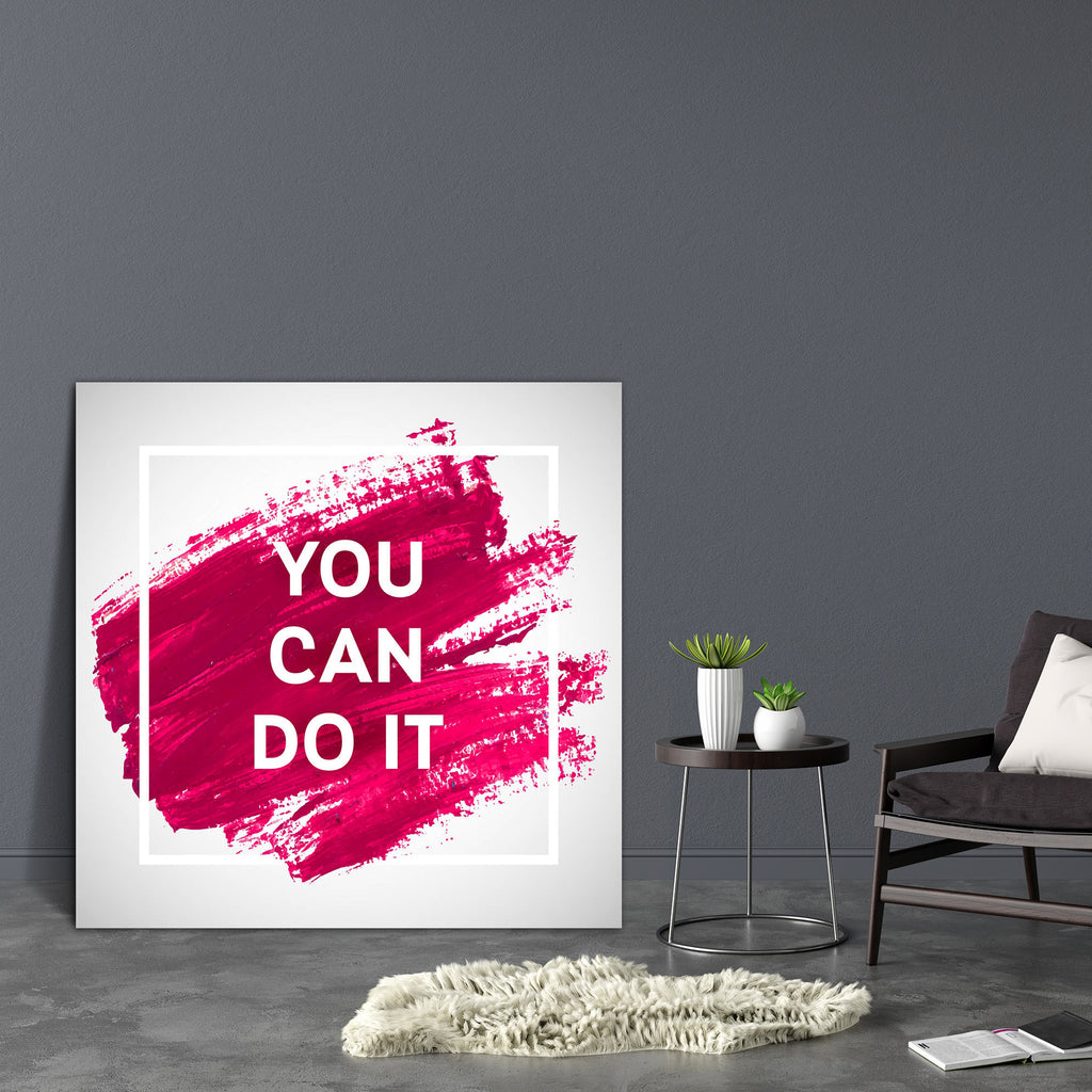 You Can Do It D1 Canvas Painting Synthetic Frame-Paintings MDF Framing-AFF_FR-IC 5004748 IC 5004748, Art and Paintings, Black and White, Brush Stroke, Calligraphy, Digital, Digital Art, Graphic, Hand Drawn, Illustrations, Inspirational, Love, Modern Art, Motivation, Motivational, Paintings, Quotes, Romance, Signs, Signs and Symbols, Splatter, Text, Typography, White, you, can, do, it, d1, canvas, painting, synthetic, frame, quote, design, poster, motivate, acrylic, art, background, brush, stroke, color, con