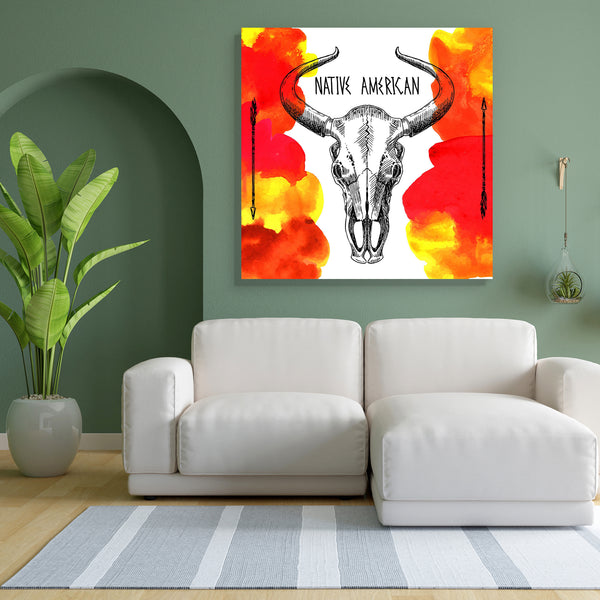 Native American D2 Canvas Painting Synthetic Frame-Paintings MDF Framing-AFF_FR-IC 5004752 IC 5004752, American, Ancient, Arrows, Birds, Culture, Digital, Digital Art, Drawing, Ethnic, Graphic, Hand Drawn, Historical, Illustrations, Indian, Individuals, Medieval, Portraits, Signs, Signs and Symbols, Sketches, Symbols, Traditional, Tribal, Vintage, Watercolour, World Culture, native, d2, canvas, painting, for, bedroom, living, room, engineered, wood, frame, aboriginal, america, apache, arrow, background, bir
