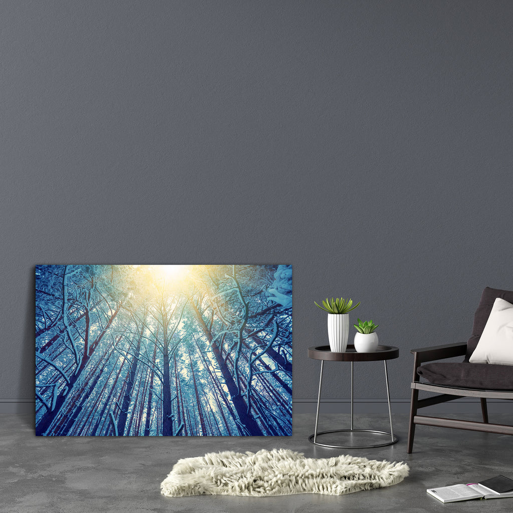 Trees Covered With Snow Canvas Painting Synthetic Frame-Paintings MDF Framing-AFF_FR-IC 5004756 IC 5004756, Abstract Expressionism, Abstracts, Ancient, Art and Paintings, Black and White, Botanical, Digital, Digital Art, Floral, Flowers, Graphic, Historical, Landscapes, Medieval, Nature, Patterns, Perspective, Retro, Scenic, Semi Abstract, Space, Sunrises, Sunsets, Vintage, White, Wooden, trees, covered, with, snow, canvas, painting, synthetic, frame, abstract, art, background, beam, blank, blue, border, bo