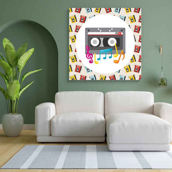 Music Concept Design D4 Canvas Painting Synthetic Frame-Paintings MDF Framing-AFF_FR-IC 5004760 IC 5004760, Abstract Expressionism, Abstracts, Art and Paintings, Decorative, Digital, Digital Art, Graphic, Illustrations, Modern Art, Music, Music and Dance, Music and Musical Instruments, Musical Instruments, Retro, Semi Abstract, Signs, Signs and Symbols, Symbols, concept, design, d4, canvas, painting, for, bedroom, living, room, engineered, wood, frame, abstract, art, backdrop, bright, cassette, composition,
