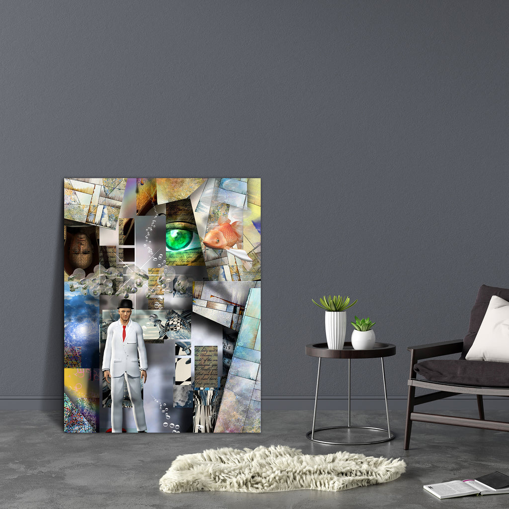 Multi Layered Symbolic Art Canvas Painting Synthetic Frame-Paintings MDF Framing-AFF_FR-IC 5004784 IC 5004784, Abstract Expressionism, Abstracts, Art and Paintings, Astronomy, Calligraphy, Conceptual, Cosmology, Decorative, Digital, Digital Art, Geometric, Geometric Abstraction, Graphic, Modern Art, Patterns, Religion, Religious, Semi Abstract, Signs, Signs and Symbols, Space, Spiritual, Stars, Text, multi, layered, symbolic, art, canvas, painting, synthetic, frame, abstract, abstraction, allegory, angle, a