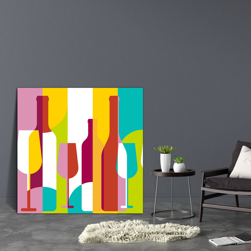 Abstract Bottle Pattern Canvas Painting Synthetic Frame-Paintings MDF Framing-AFF_FR-IC 5004790 IC 5004790, Abstract Expressionism, Abstracts, Art and Paintings, Beverage, Cuisine, Drawing, Food, Food and Beverage, Food and Drink, Geometric, Geometric Abstraction, Holidays, Illustrations, Modern Art, Patterns, Semi Abstract, Signs, Signs and Symbols, Wine, abstract, bottle, pattern, canvas, painting, synthetic, frame, art, modern, bottles, contemporary, alcohol, background, bar, card, champagne, club, cockt