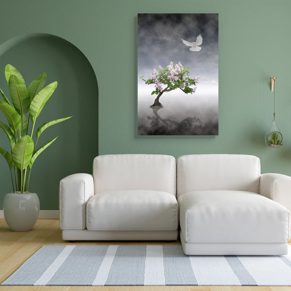Conceptual Art D3 Canvas Painting Synthetic Frame-Paintings MDF Framing-AFF_FR-IC 5004801 IC 5004801, Birds, Botanical, Collages, Fantasy, Floral, Flowers, Futurism, Illustrations, Nature, Science Fiction, Space, conceptual, art, d3, canvas, painting, for, bedroom, living, room, engineered, wood, frame, adoption, bird, bloom, calm, collage, contemplation, dove, dream, equilibrium, experience, feelings, fiction, future, ghost, green, illusion, illustration, knowledge, leaves, manipulation, mystery, past, pea
