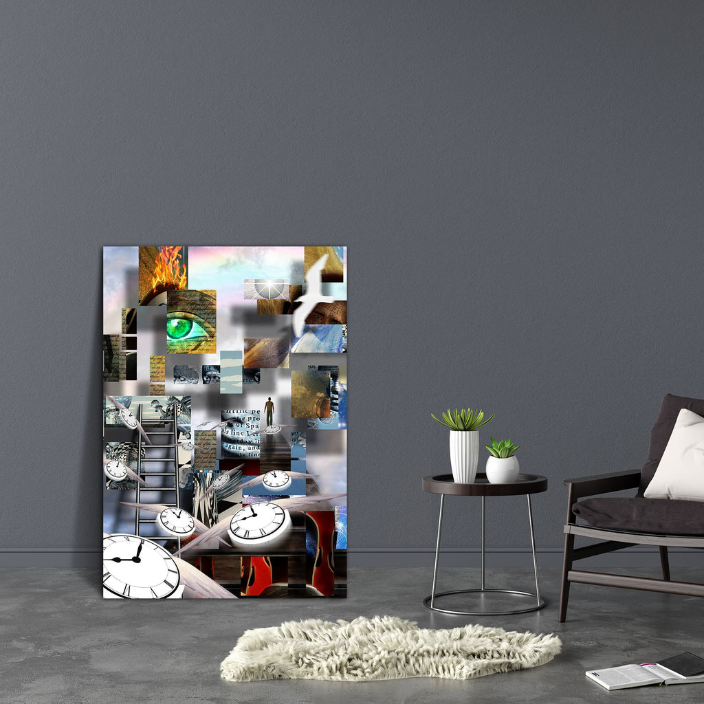 Surreal Abstract Art D4 Canvas Painting Synthetic Frame-Paintings MDF Framing-AFF_FR-IC 5004804 IC 5004804, Abstract Expressionism, Abstracts, Art and Paintings, Birds, Calligraphy, Collages, Digital, Digital Art, Fantasy, Geometric Abstraction, Graphic, Illustrations, Modern Art, Nature, Patterns, Perspective, Realism, Scenic, Semi Abstract, Signs, Signs and Symbols, Space, Surrealism, Symbols, Text, surreal, abstract, art, d4, canvas, painting, synthetic, frame, abstraction, artistic, artwork, arty, backg