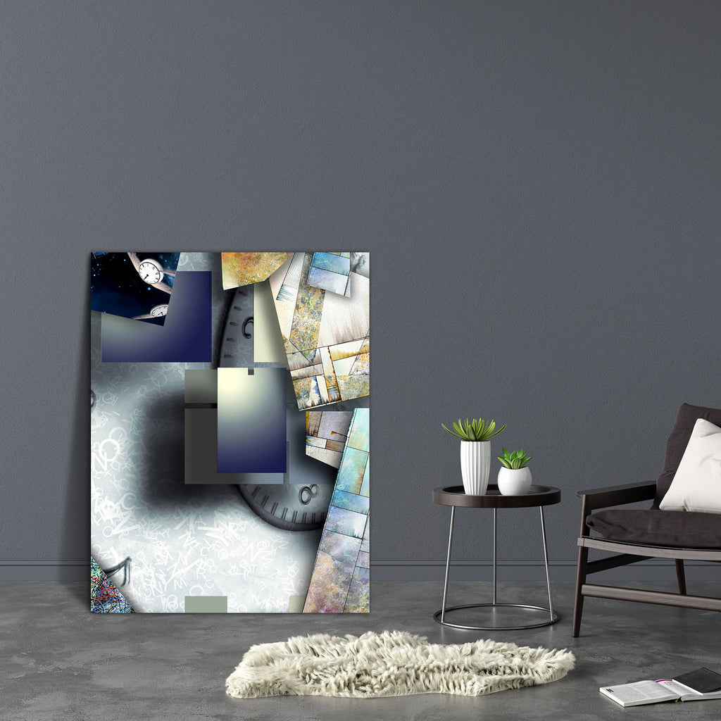 Time & Text Geometric Canvas Painting Synthetic Frame-Paintings MDF Framing-AFF_FR-IC 5004805 IC 5004805, Abstract Expressionism, Abstracts, Alphabets, Art and Paintings, Calligraphy, Conceptual, Decorative, Digital, Digital Art, Geometric, Geometric Abstraction, Graphic, Modern Art, Patterns, Semi Abstract, Signs, Signs and Symbols, Text, time, canvas, painting, synthetic, frame, abstract, abstraction, alphabet, angle, angular, art, artistic, artwork, background, clock, colorful, contemporary, creative, de