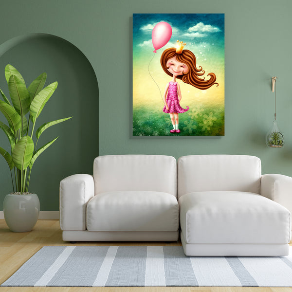 Little Fairy Girl D2 Canvas Painting Synthetic Frame-Paintings MDF Framing-AFF_FR-IC 5004808 IC 5004808, Animated Cartoons, Art and Paintings, Baby, Birthday, Caricature, Cartoons, Children, Culture, Drawing, Ethnic, Fantasy, Folk Art, Hearts, Illustrations, Kids, Love, Paintings, Romance, Space, Traditional, Tribal, World Culture, little, fairy, girl, d2, canvas, painting, for, bedroom, living, room, engineered, wood, frame, air, alone, art, artwork, balloon, beauty, big, cartoon, child, copy, crown, cute,