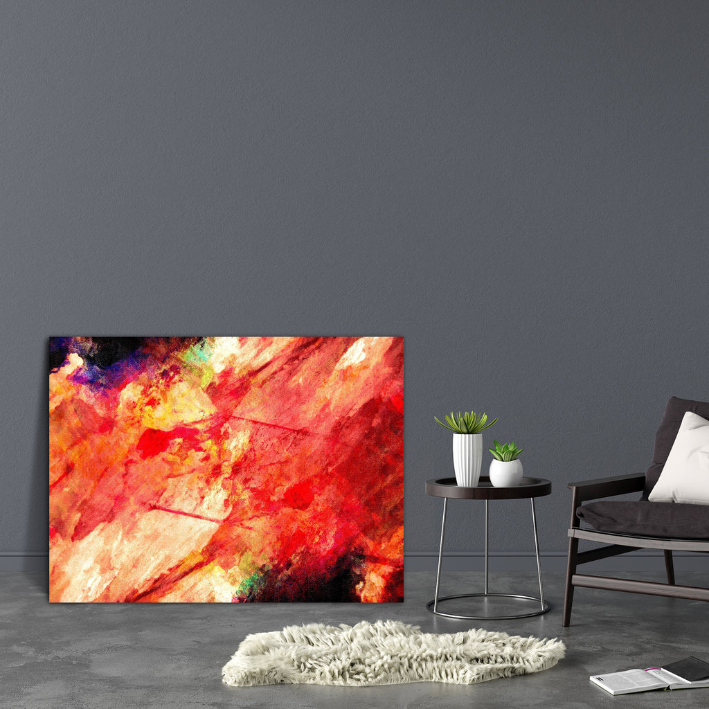 Abstract Art Work D9 Canvas Painting Synthetic Frame - Paintings MDF Framing - ArtzFolio.com