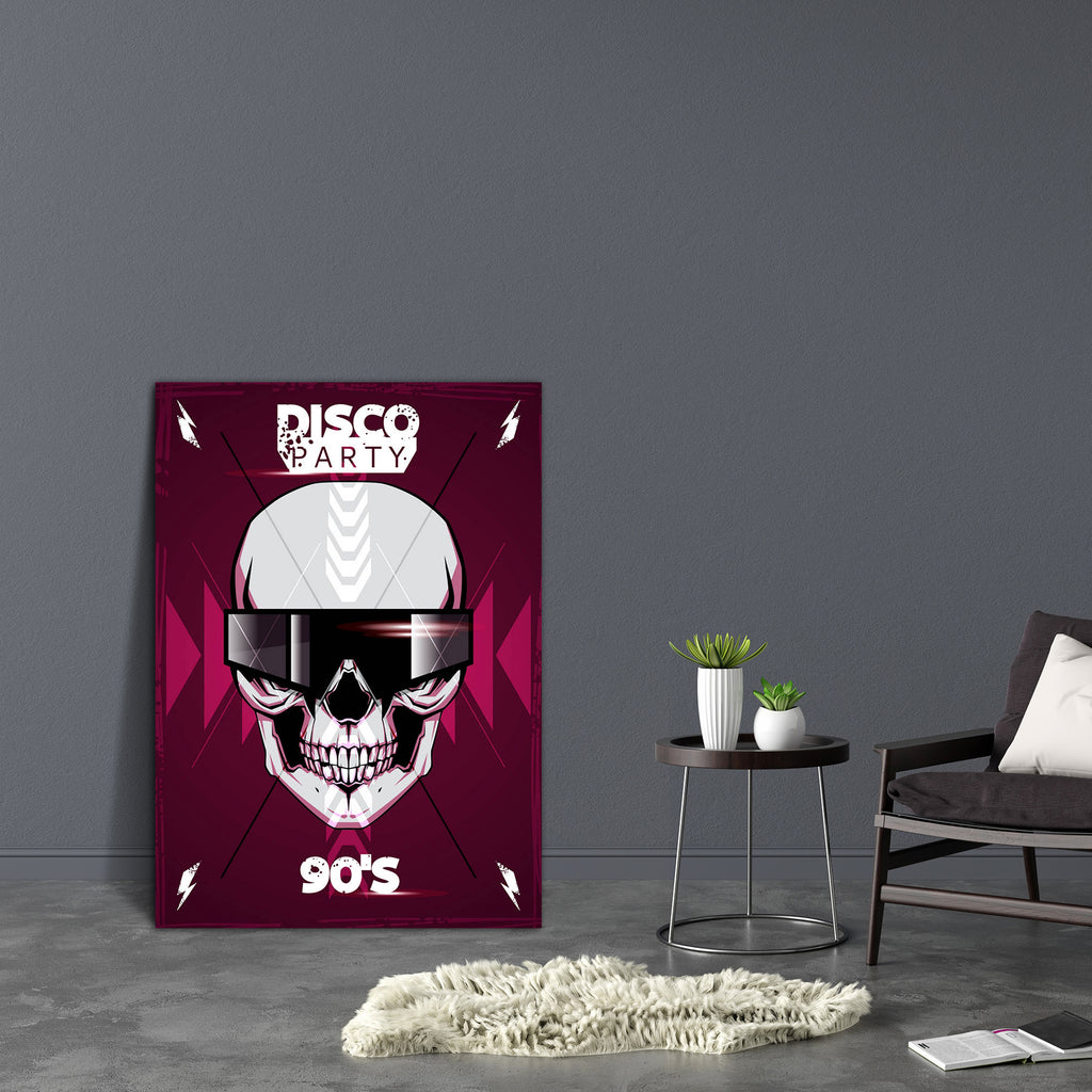 Skull In Glasses Canvas Painting Synthetic Frame-Paintings MDF Framing-AFF_FR-IC 5004820 IC 5004820, Black, Black and White, Digital, Digital Art, Drawing, Graphic, Illustrations, Modern Art, Music, Music and Dance, Music and Musical Instruments, Signs, Signs and Symbols, Symbols, White, skull, in, glasses, canvas, painting, synthetic, frame, banner, bone, cemetery, clothing, club, concert, cool, cranium, day, dead, death, design, fear, gang, glare, halloween, haunted, illustration, insignia, light, lightni