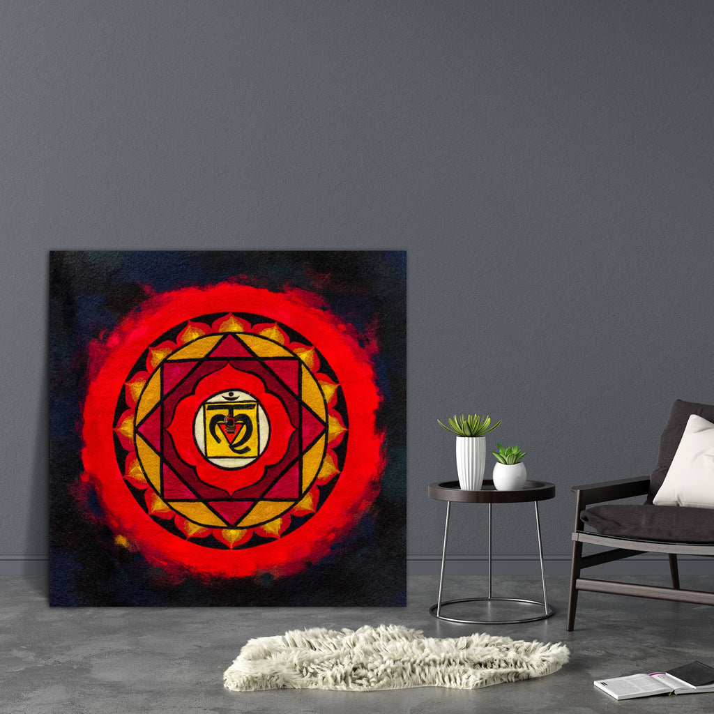 Om Symbol D6 Canvas Painting Synthetic Frame-Paintings MDF Framing-AFF_FR-IC 5004834 IC 5004834, Abstract Expressionism, Abstracts, Art and Paintings, Asian, Black, Black and White, Buddhism, Culture, Decorative, Ethnic, God Brahma, Hinduism, Indian, Religion, Religious, Russian, Semi Abstract, Signs, Signs and Symbols, Spiritual, Symbols, Traditional, Tribal, World Culture, om, symbol, d6, canvas, painting, synthetic, frame, abstract, art, asia, aum, background, brahma, chant, decoration, design, god, hind