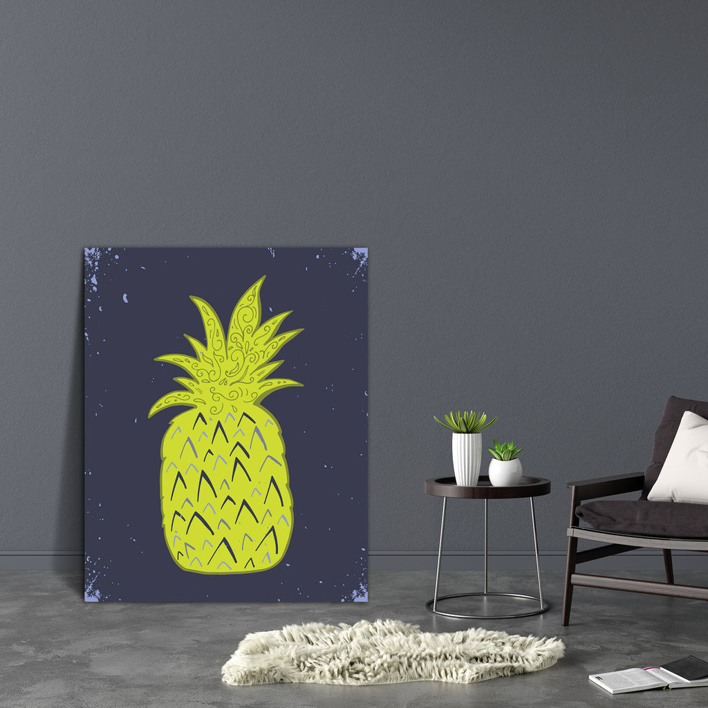Pineapple Canvas Painting Synthetic Frame-Paintings MDF Framing-AFF_FR-IC 5004850 IC 5004850, Ancient, Art and Paintings, Botanical, Cuisine, Drawing, Floral, Flowers, Food, Food and Beverage, Food and Drink, Fruit and Vegetable, Fruits, Hand Drawn, Hawaiian, Hipster, Historical, Holidays, Icons, Illustrations, Medieval, Nature, Patterns, Signs, Signs and Symbols, Sketches, Tropical, Vintage, pineapple, canvas, painting, synthetic, frame, aloha, art, background, badge, blackboard, card, curl, decoration, de
