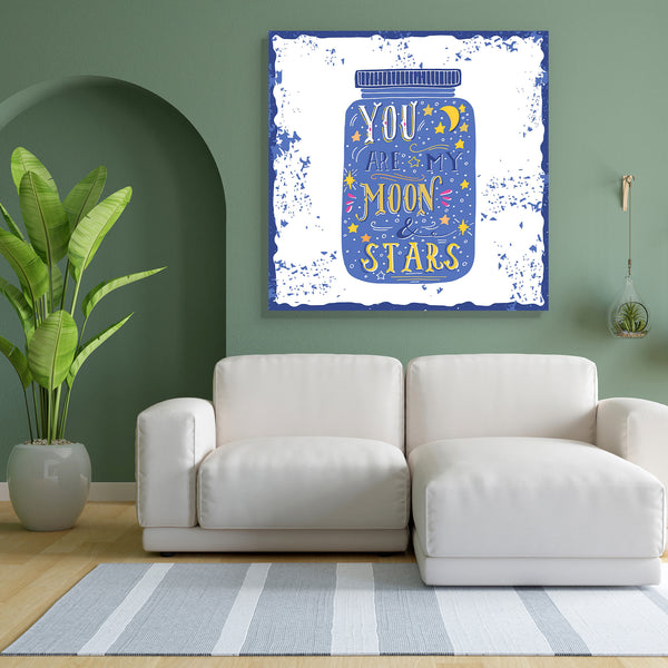 You Are My Moon & Stars D2 Canvas Painting Synthetic Frame-Paintings MDF Framing-AFF_FR-IC 5004854 IC 5004854, Ancient, Art and Paintings, Botanical, Calligraphy, Floral, Flowers, Hand Drawn, Hearts, Hipster, Historical, Holidays, Love, Medieval, Nature, Patterns, Quotes, Romance, Signs, Signs and Symbols, Sketches, Text, Typography, Vintage, Wedding, you, are, my, moon, stars, d2, canvas, painting, for, bedroom, living, room, engineered, wood, frame, badge, concept, curl, curve, decoration, design, element