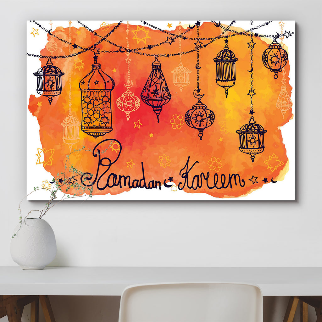 Décoration Murale Islamique Ramadan Kareem – En Bois Et Acrylique – Style Moderne – Fabriqué En Turquie