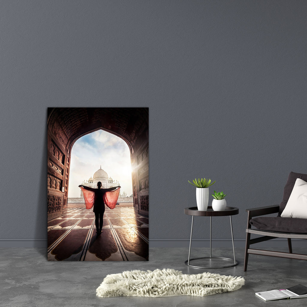 Woman Near Taj Mahal Agra India D3 Canvas Painting Synthetic Frame-Paintings MDF Framing-AFF_FR-IC 5004885 IC 5004885, Allah, Arabic, Architecture, Asian, Automobiles, Books, Indian, Islam, Love, Marble, Marble and Stone, Patterns, Religion, Religious, Romance, Transportation, Travel, Vehicles, woman, near, taj, mahal, agra, india, d3, canvas, painting, synthetic, frame, arch, asia, back, beautiful, book, butterfly, cover, discover, female, floor, looking, majestic, minaret, monument, mosque, muslim, orname