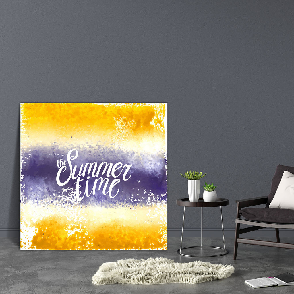 The Summer Time Canvas Painting Synthetic Frame-Paintings MDF Framing-AFF_FR-IC 5004927 IC 5004927, Art and Paintings, Black and White, Calligraphy, Digital, Digital Art, Graphic, Hipster, Illustrations, Quotes, Signs, Signs and Symbols, Text, Watercolour, White, the, summer, time, canvas, painting, synthetic, frame, art, background, bright, brush, calligraphic, card, color, concept, creative, cute, decoration, design, drawn, font, hand, illustration, lettering, paint, phrase, positive, poster, print, purpl