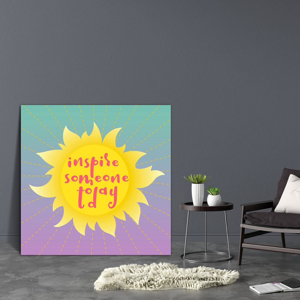 Inspire Someone Today Canvas Painting Synthetic Frame-Paintings MDF Framing-AFF_FR-IC 5004945 IC 5004945, Calligraphy, Digital, Digital Art, Graphic, Hipster, Illustrations, Inspirational, Motivation, Motivational, Quotes, Signs, Signs and Symbols, Text, inspire, someone, today, canvas, painting, synthetic, frame, good, morning, advertising, background, banner, bright, calligraphic, card, concept, date, day, decoration, design, element, energy, font, greeting, happy, illustration, inspiration, joyful, lette