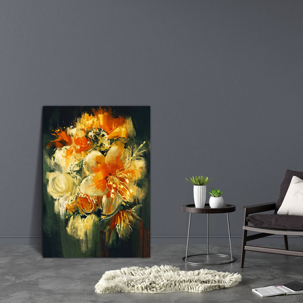 Bouquet Flowers Canvas Painting Synthetic Frame-Paintings MDF Framing-AFF_FR-IC 5005051 IC 5005051, Abstract Expressionism, Abstracts, Ancient, Art and Paintings, Botanical, Floral, Flowers, Historical, Illustrations, Love, Medieval, Nature, Paintings, Romance, Scenic, Semi Abstract, Signs, Signs and Symbols, Splatter, Vintage, Watercolour, Wedding, bouquet, canvas, painting, synthetic, frame, oil, abstract, acrylic, arrangement, art, artistic, artwork, background, beautiful, beauty, bloom, bright, color, c