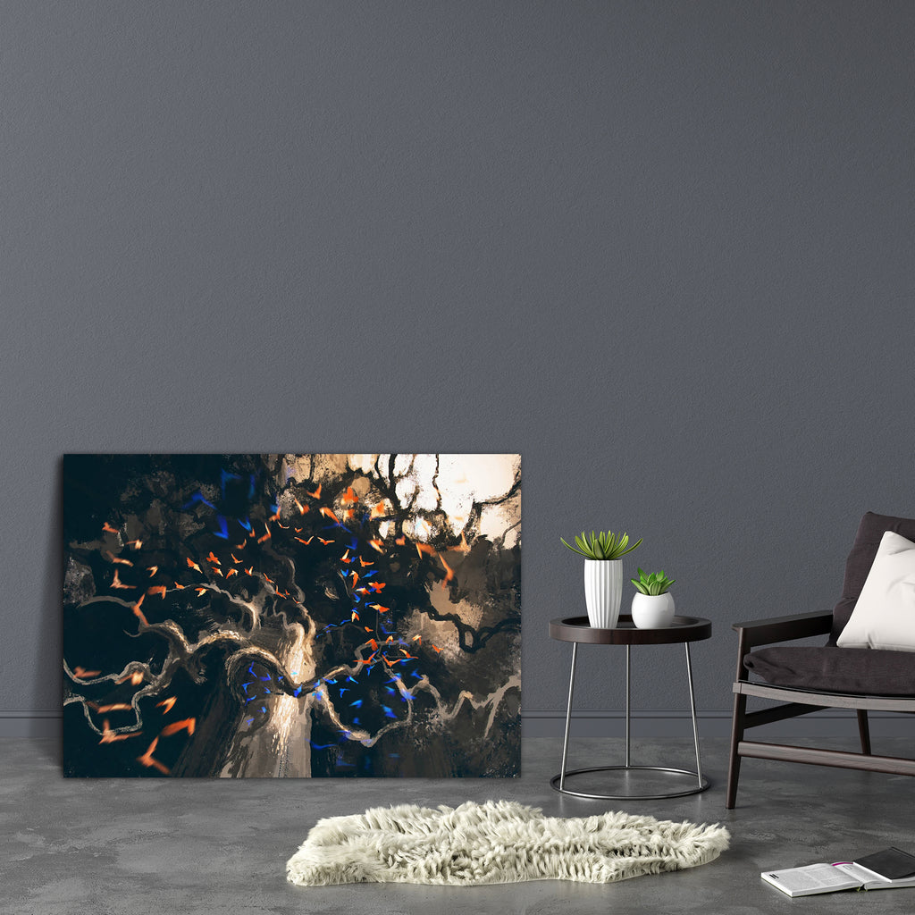 Looking Up In Flock Of Birds Canvas Painting Synthetic Frame-Paintings MDF Framing-AFF_FR-IC 5005055 IC 5005055, Abstract Expressionism, Abstracts, Animals, Art and Paintings, Birds, Black, Black and White, Digital, Digital Art, Fantasy, Graphic, Illustrations, Nature, Paintings, Scenic, Semi Abstract, Signs, Signs and Symbols, Watercolour, Wildlife, looking, up, in, flock, of, canvas, painting, synthetic, frame, abstract, acrylic, action, animal, art, artistic, background, beautiful, beauty, bird, blue, br