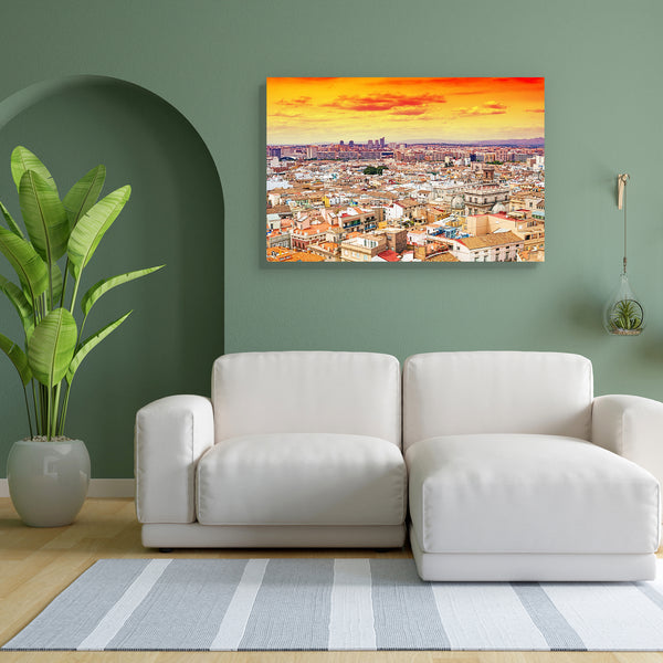 Valencia, Spain Canvas Painting Synthetic Frame-Paintings MDF Framing-AFF_FR-IC 5005075 IC 5005075, Ancient, Architecture, Automobiles, Cities, City Views, God Ram, Hinduism, Historical, Landmarks, Medieval, Panorama, Places, Skylines, Spanish, Transportation, Travel, Urban, Vehicles, Vintage, valencia, spain, canvas, painting, for, bedroom, living, room, engineered, wood, frame, aerial, building, cathedral, center, church, city, cityscape, district, europe, european, exterior, famous, landmark, old, outdoo