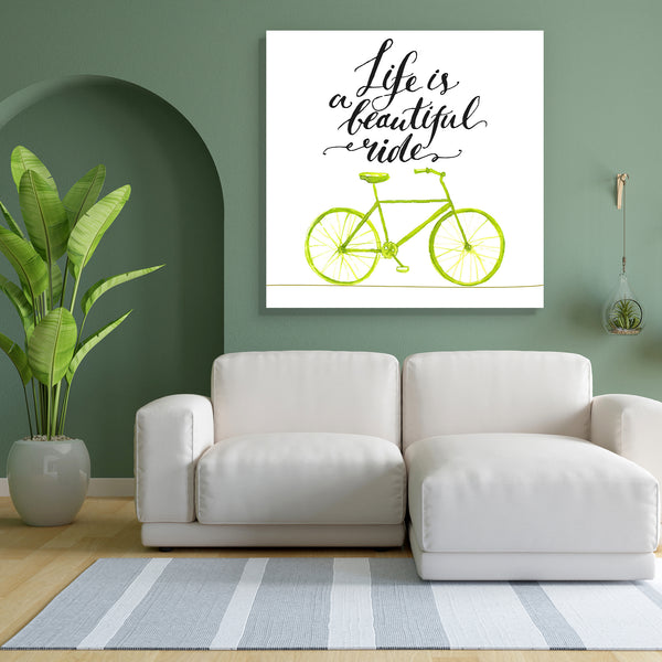 Life Is A Beautiful Ride D1 Canvas Painting Synthetic Frame-Paintings MDF Framing-AFF_FR-IC 5005097 IC 5005097, Ancient, Art and Paintings, Automobiles, Bikes, Black and White, Calligraphy, Digital, Digital Art, Graphic, Hipster, Historical, Illustrations, Inspirational, Medieval, Modern Art, Motivation, Motivational, Quotes, Signs, Signs and Symbols, Text, Transportation, Travel, Typography, Vehicles, Vintage, Watercolour, White, life, is, a, beautiful, ride, d1, canvas, painting, for, bedroom, living, roo