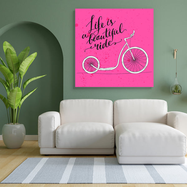 Life Is A Beautiful Ride D2 Canvas Painting Synthetic Frame-Paintings MDF Framing-AFF_FR-IC 5005099 IC 5005099, Ancient, Art and Paintings, Automobiles, Bikes, Black and White, Calligraphy, Digital, Digital Art, Graphic, Hipster, Historical, Illustrations, Inspirational, Maps, Medieval, Modern Art, Motivation, Motivational, Quotes, Signs, Signs and Symbols, Sports, Text, Transportation, Travel, Typography, Vehicles, Vintage, White, life, is, a, beautiful, ride, d2, canvas, painting, for, bedroom, living, ro